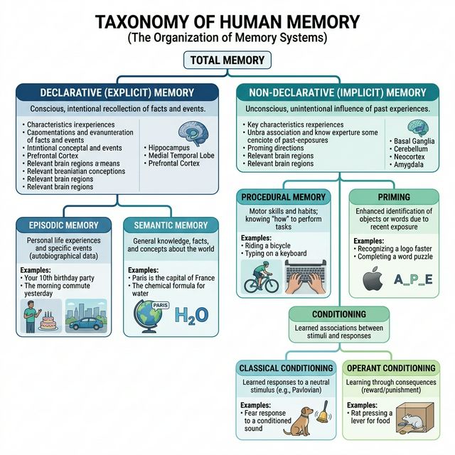 Taxonomia de los sistemas de memoria