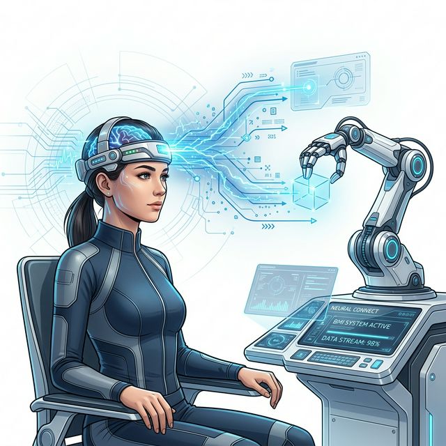 Interfaz cerebro-m&aacute;quina: el puente entre neuronas y dispositivos electr&oacute;nicos